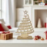 Árbol de Navidad Único con Nombres Personalizados