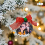 Bola Navideña con Foto: Un Regalo Especial