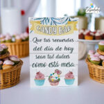 Decoración de bodas: cartel de cartón CANDY BAR 02