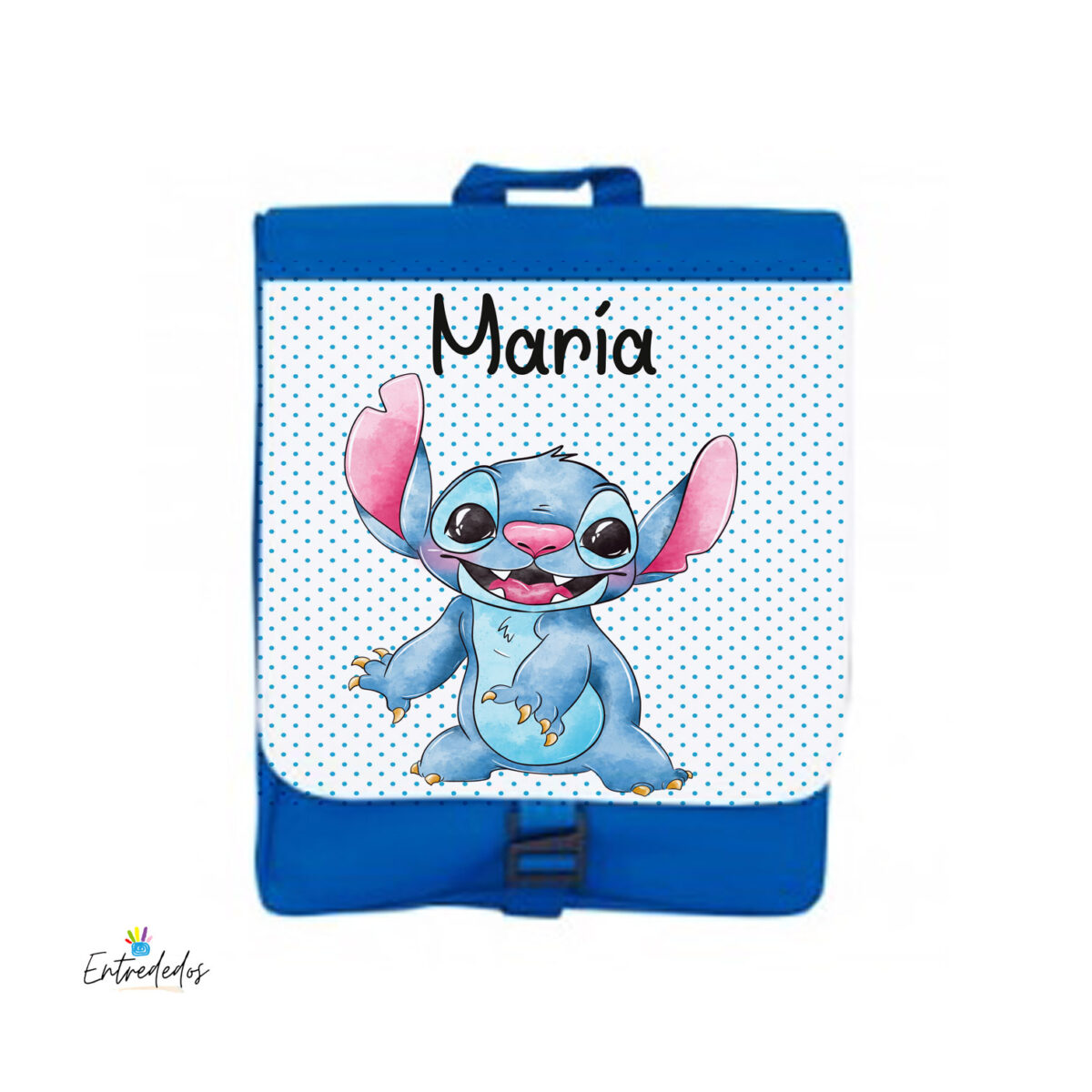 Mochila con cierre velcro personalizada para el cole - Imagen 3