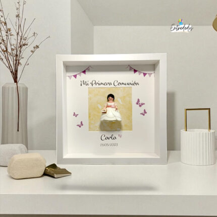 Cuadro Playmovil  primera comunión NIÑA