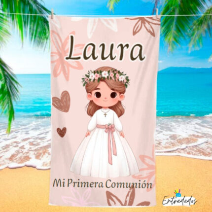 Toallas personalizadas a Full Print COMUNIÓN 2