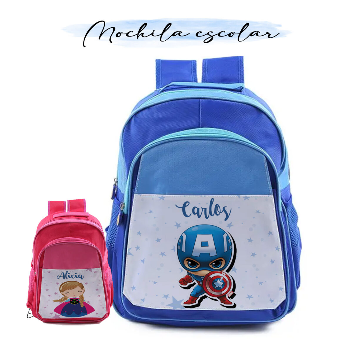 Mochila 41 X 31 Cm Escolar personalizada - Imagen 2