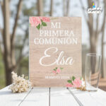 Cartel comunión floral MARZO SOLEADO