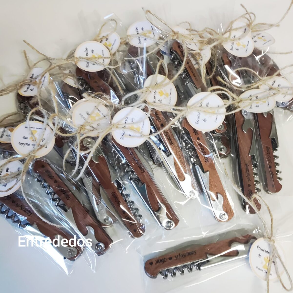 Abridor y sacacorcho personalizado - Imagen 3