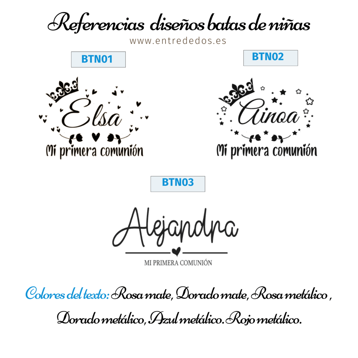 Bata + zapatillas para "NIÑAS" de comunión - Imagen 9
