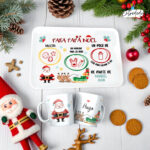 Bandeja de Papá Noel: Un Toque Personal en Navidad