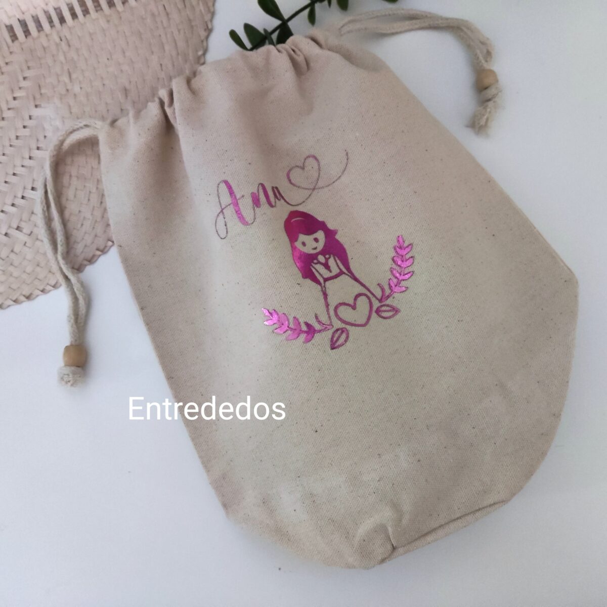 Bolsa limosnera para sobres diseño niñ@ de comunión - Imagen 2