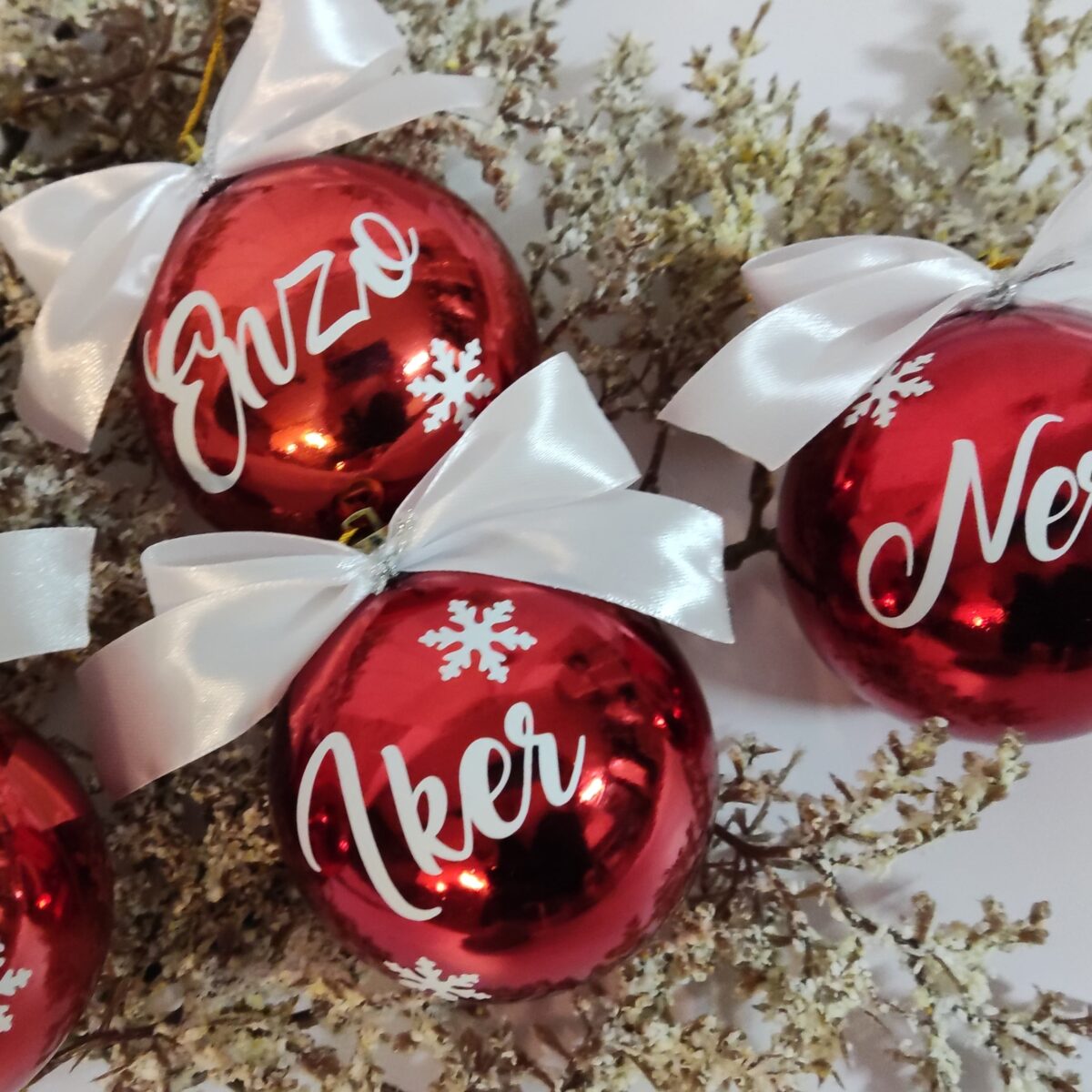 🎄 Bolas de navidad con nombre - Imagen 1
