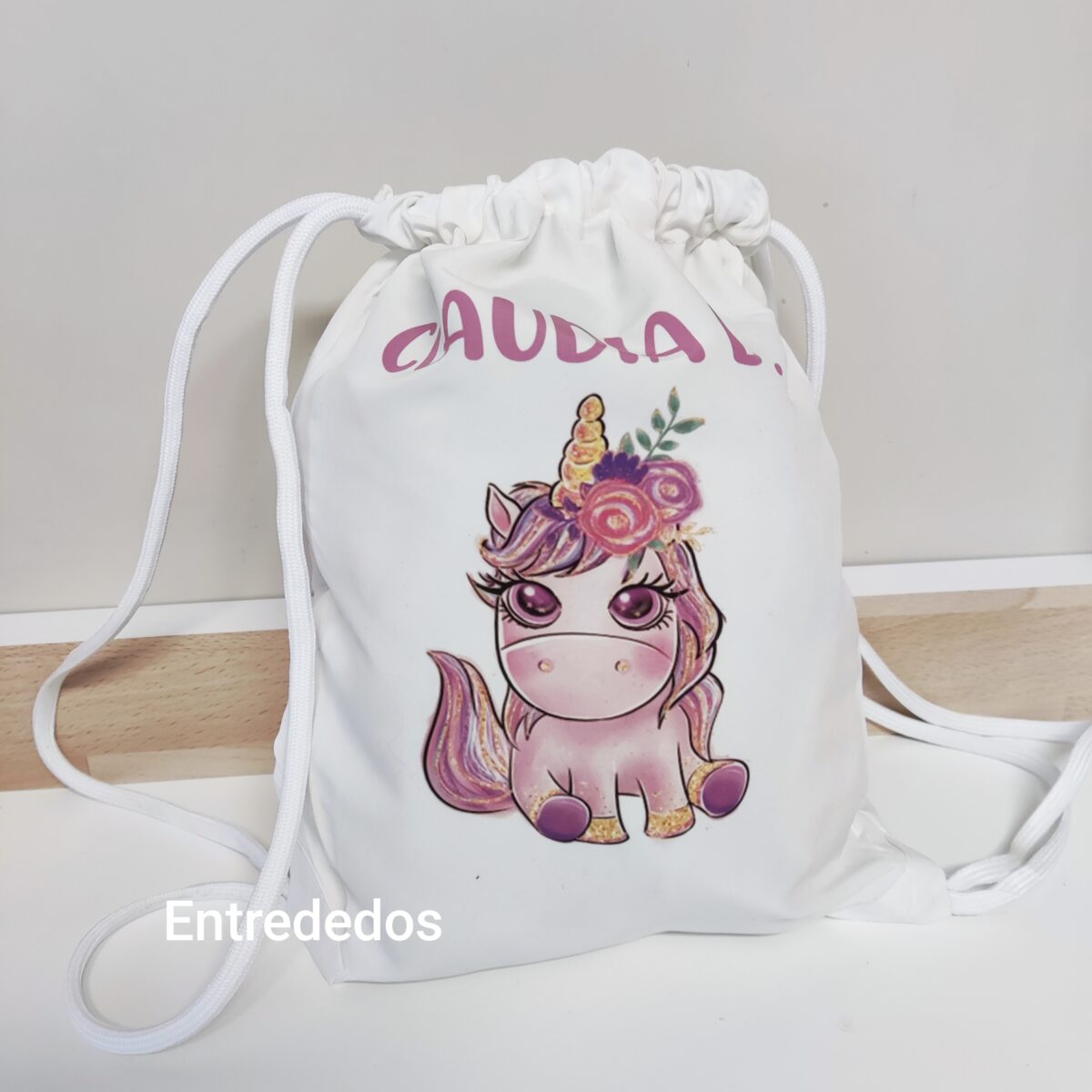 Mochila personalizada de tela "GUARDERIA" - Imagen 2