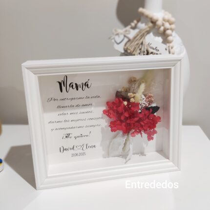 Cuadro y Lámina con RAMILLETE DE FLORES