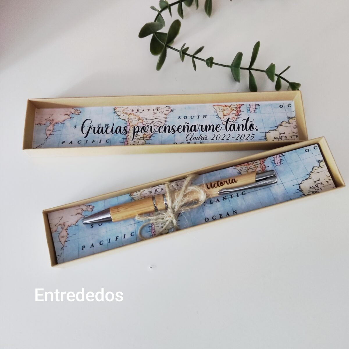 Bolígrafo personalizados en "CAJITA DE CARTON" - Imagen 2