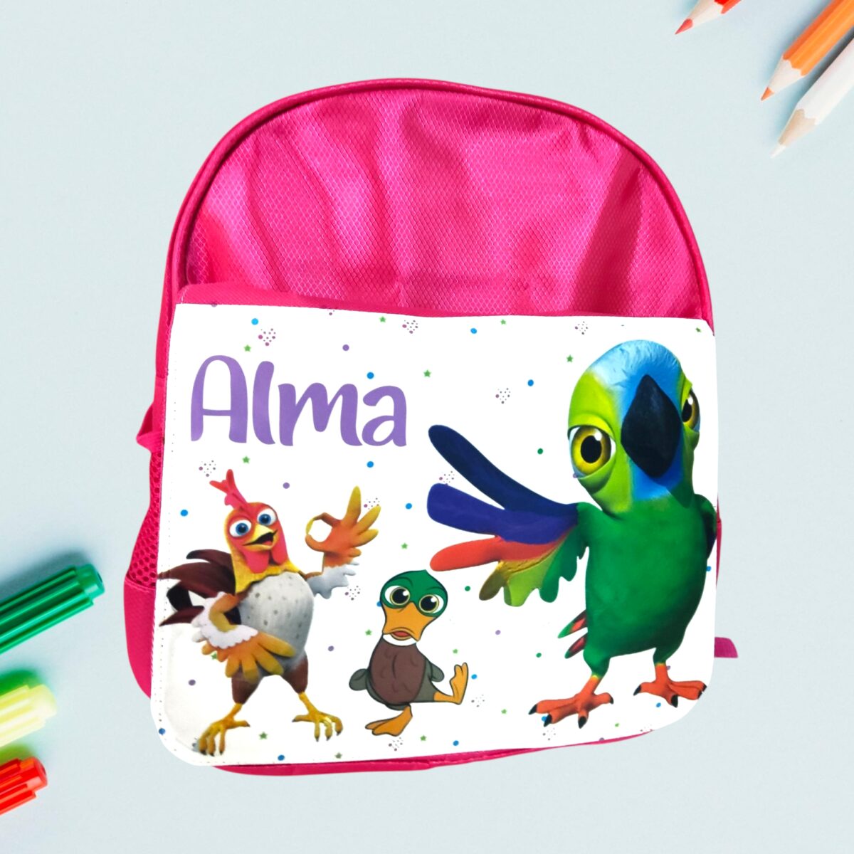 Mochila Infantil escolar "VARIEDAD DE PERSONAJES" - Imagen 13