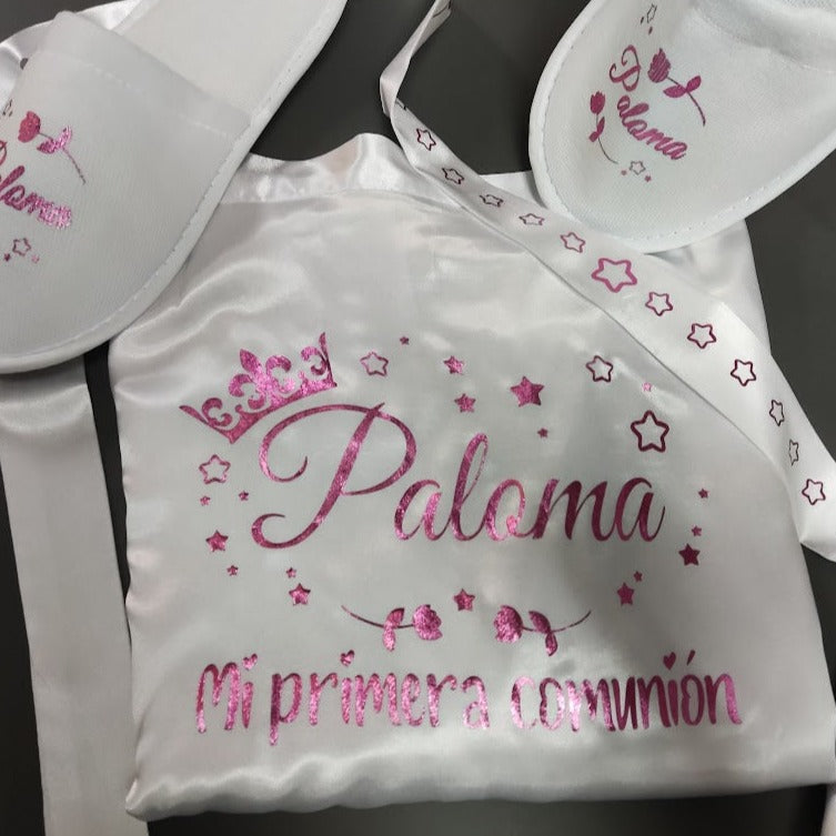 IMG_20221103_183858 Kit Estrella y Bata de Comunión Personalizada para Niña - Imagen 7