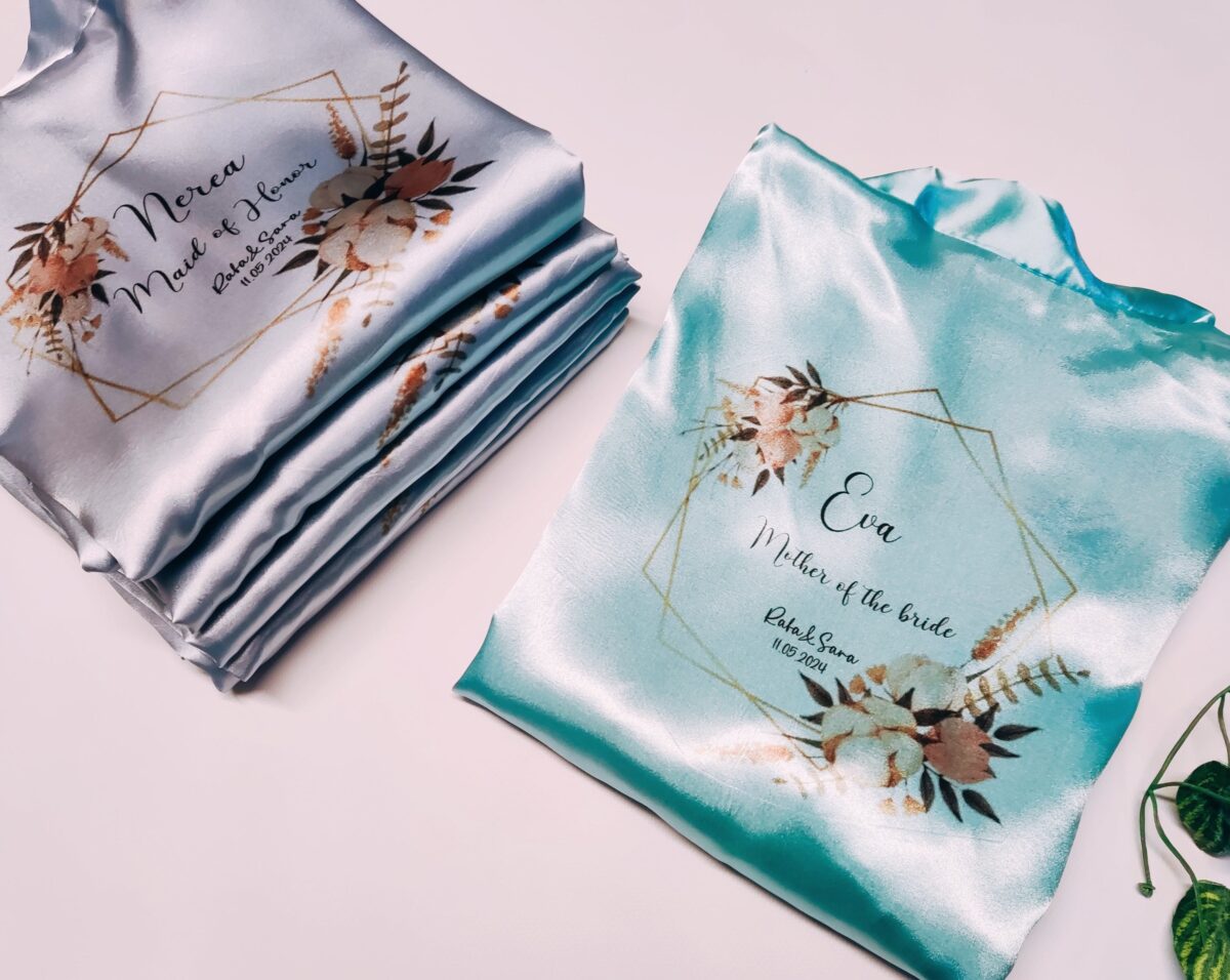 Batas para Damas de Honor Personalizadas Kimono 2375 - Imagen 4