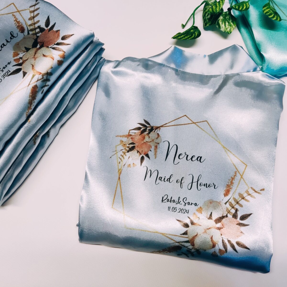 Batas para Damas de Honor Personalizadas Kimono 2375 - Imagen 2