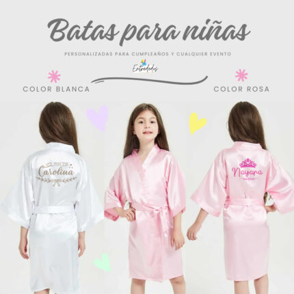 Bata Para Pequeñas Damas de Honor