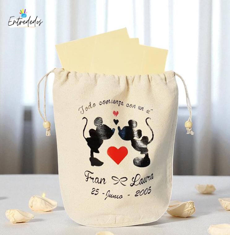 33 Sobres de Dinero: Bolsa Limosnera Diseño "DISNEY" - Imagen 1