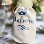 Bolsa limosnera para comunión y boda con diseño clásico y delicado