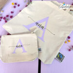 Neceser personalizado para mujer con nombre impreso