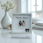 Cuadro Futuros Novios Playmobil HOMBRE + MUJER