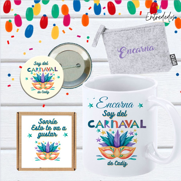 01 Sorprende con el kit "REY DEL CARNAVAL" este carnaval - Imagen 1