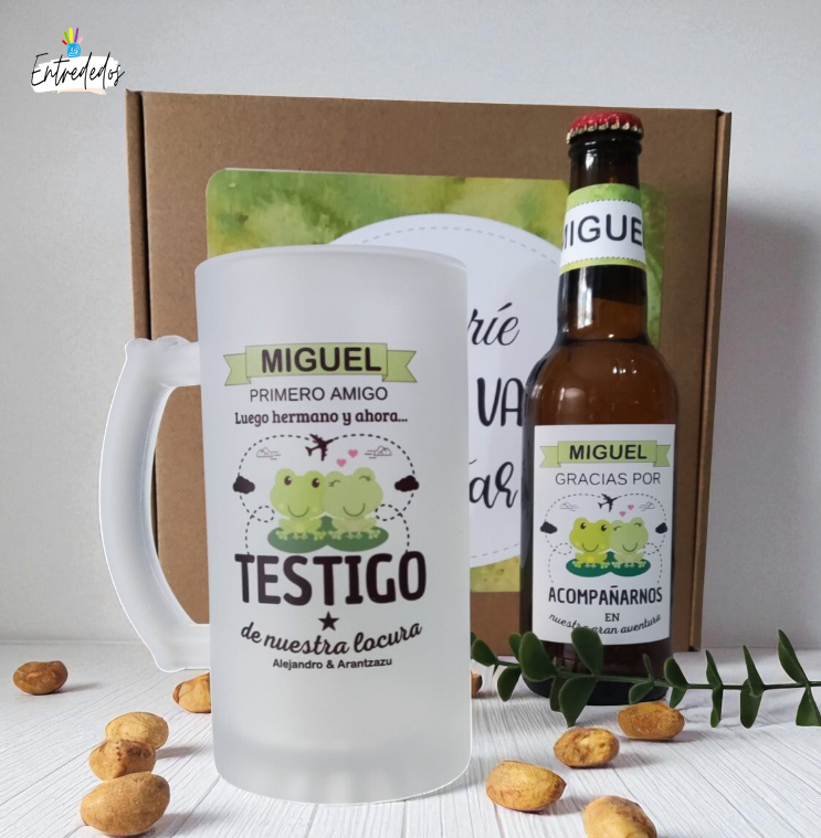 09 Descubre el encanto del kit de cerveza "RANITAS AMOROSAS" - Imagen 2