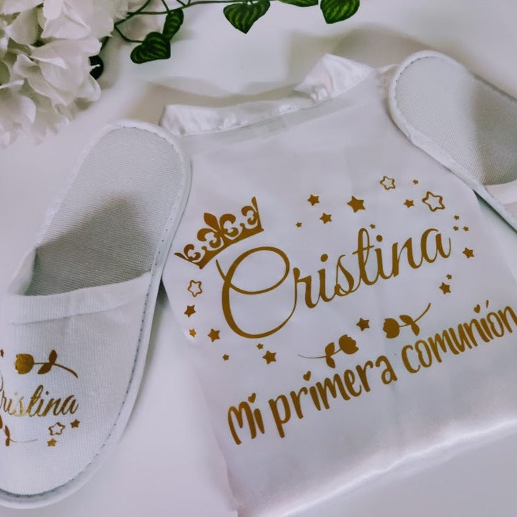 IMG_20221111_190745 Kit Estrella y Bata de Comunión Personalizada para Niña - Imagen 4