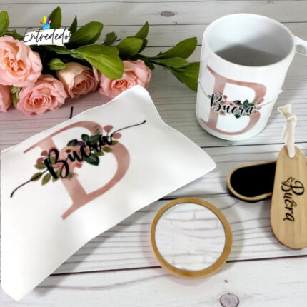 detalle boda taza y neceser