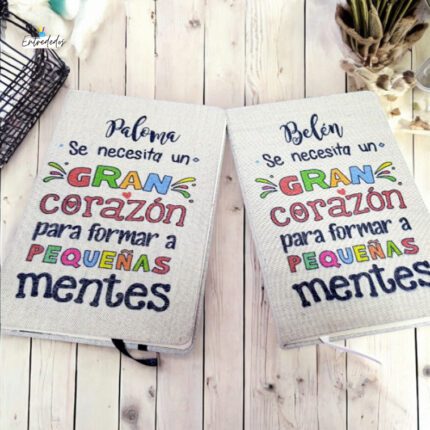 Bloc de Notas Personalizado para Profesores