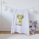regalos personalizados para bebés – manta personalizada Entrededos