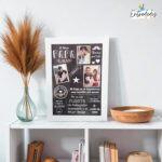 Marco y Lámina Personalizada para EL MEJOR DEL MUNDO