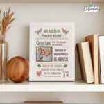 Marco y Lámina Personalizada para "ABUELOS"