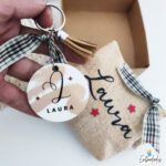 Monedero y Llavero Personalizado para Mujer