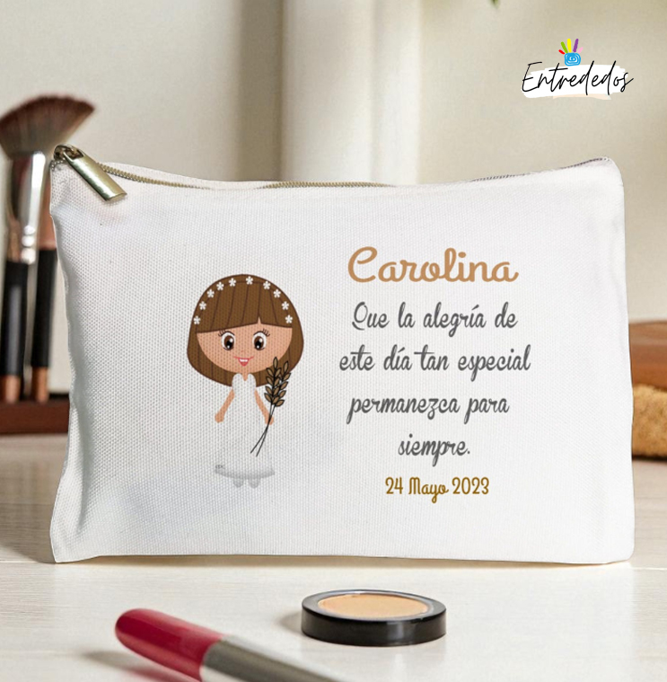01 Neceser Personalizado para Mujer: Diseño Comunión - Imagen 1