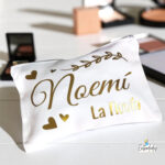 Neceser personalizado para mujer con nombre impreso
