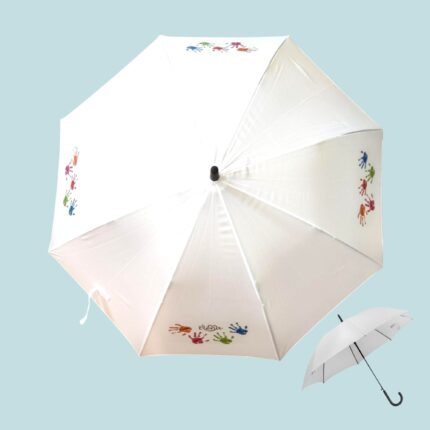 Paraguas Personalizado para Profesor – “Las Huellas de la Clase”