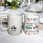 Taza para los siguientes diseño "PAJARITOS"