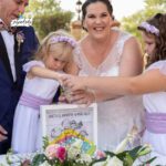 Ritual de arena personalizado boda