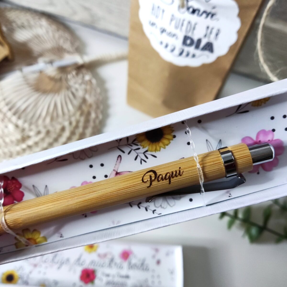 Bolígrafo personalizados con cajita de cartón - Imagen 6
