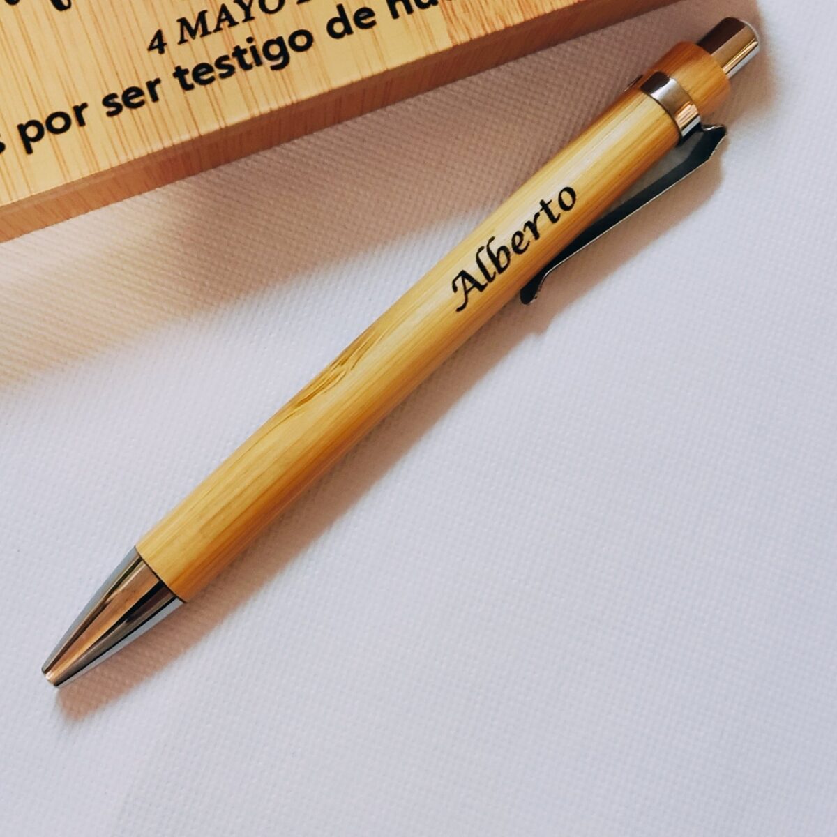 Bolígrafo personalizados con cajita de cartón - Imagen 5
