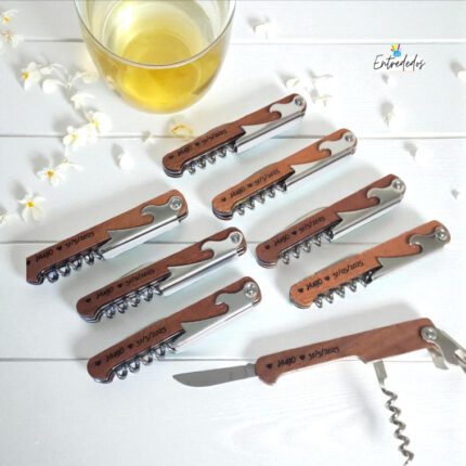 Abrebotellas y Sacacorchos Personalizado – Regalo Útil para Eventos
