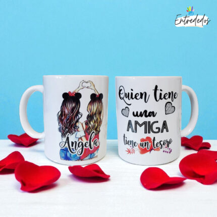 Taza personalizada Orejitas de Mickey – Un detalle único y especial