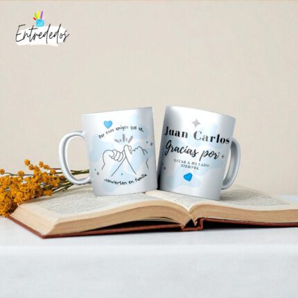 Taza Personalizada – Para Esos Amigos Que Se Convierten en Familia