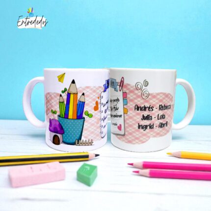 Taza personalizada profesor “Lápiz ”