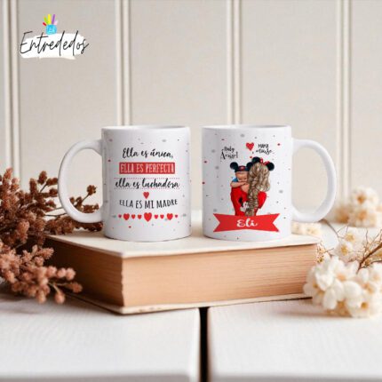 Taza Personalizada “Mamá Mickey Mouse”
