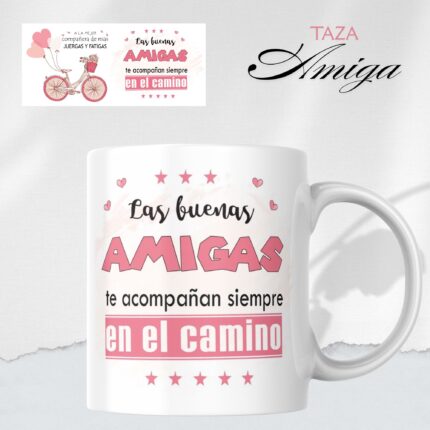 Taza personalizada – Las buenas amigas