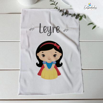 Toalla infantil personalizada para el cole