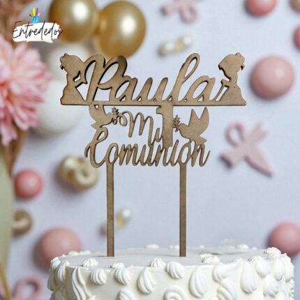 Toppers para tartas "NIÑA REZANDO"