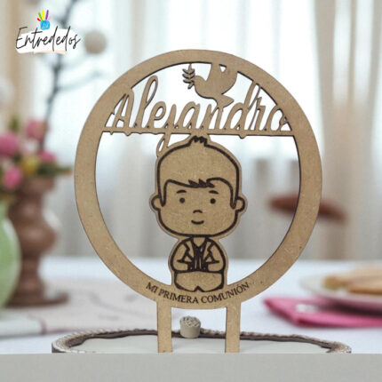 Toppers de madera personalizado NIÑO